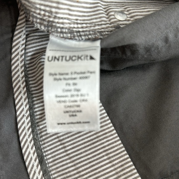 UNTUCKit Five Pocket Cotton Straight Leg Pants - Picture 8 of 9